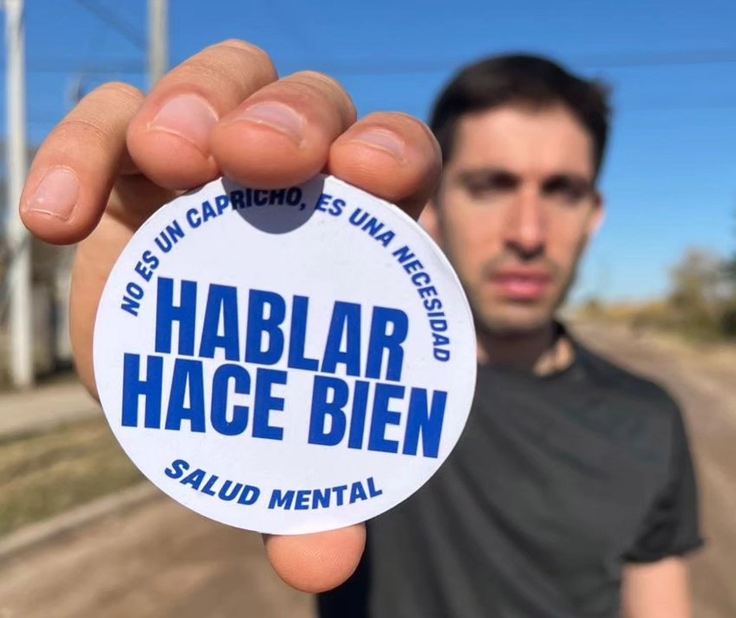 El concejal Jonatan Correa pide la implementación del programa de Salud Mental. Foto: Gentileza.