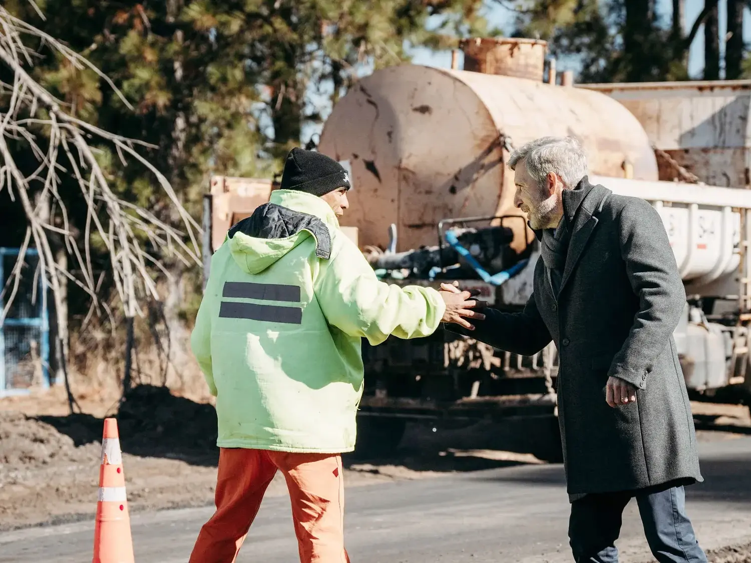 Obras en las rutas provinciales 4 y 22