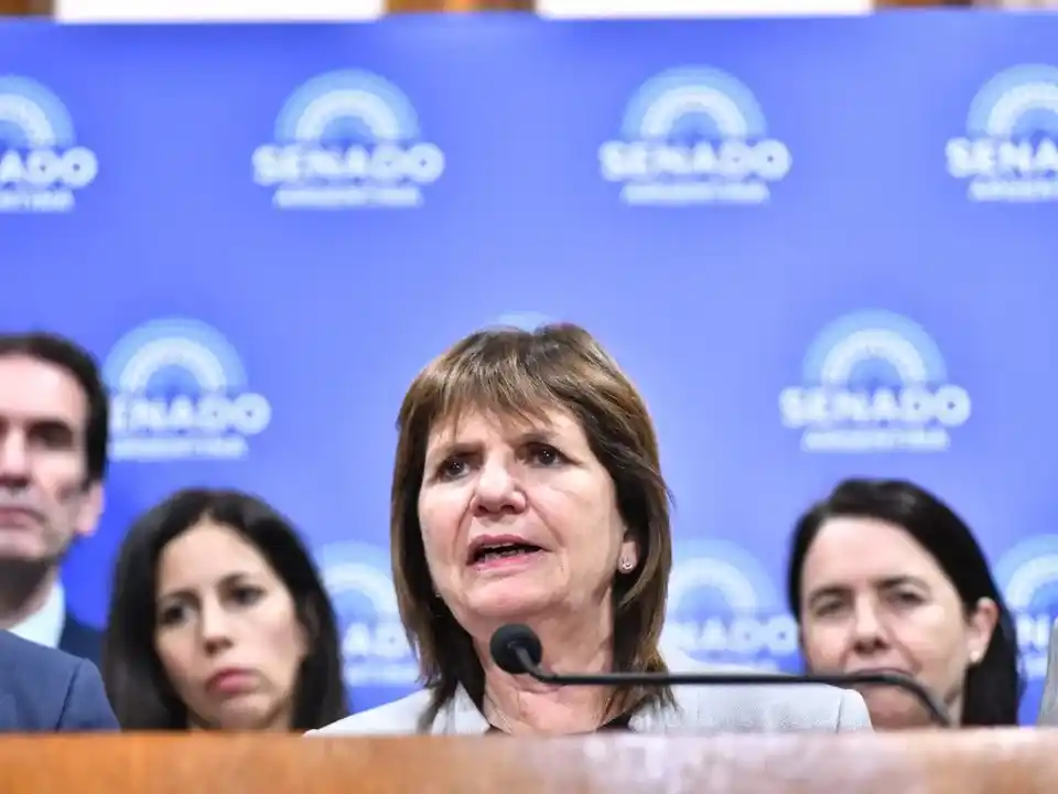 La Senadora Patricia Bullrich. Foto: Agencia NA. Agencia NA (JUAN VARGAS)