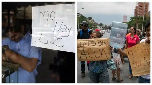 FALTA DE AGUA Y ELECTRICIDAD: así padece la mayoría de los habitantes de Caracas