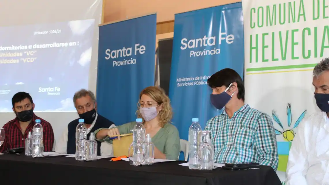 Licitaron la construcción de 20 viviendas en Helvecia