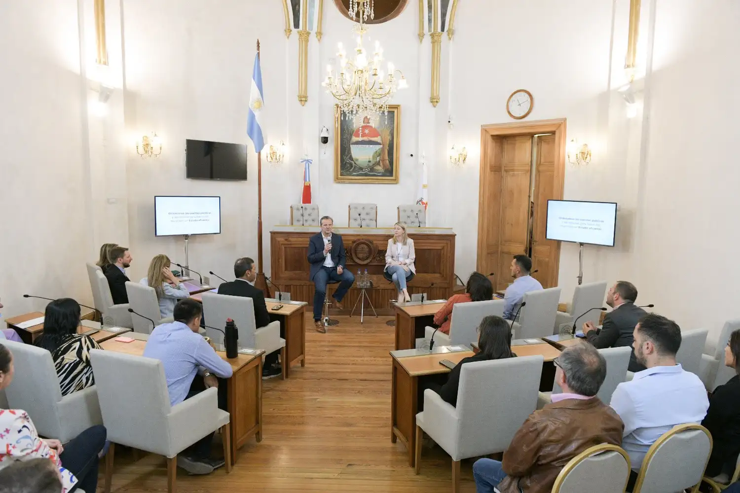 Bahl realizó un balance de gestión ante concejales