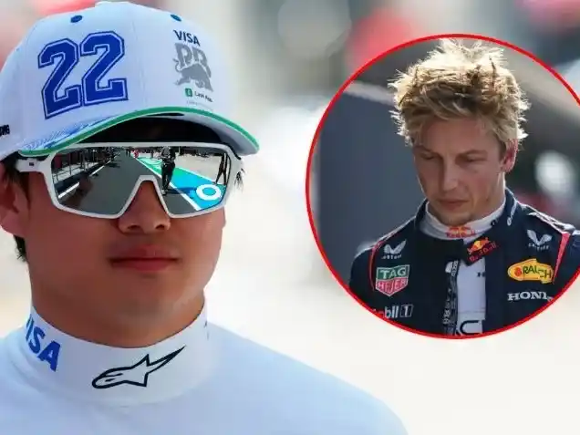 tsunoda  f1  racing bulll dawsson  red bull