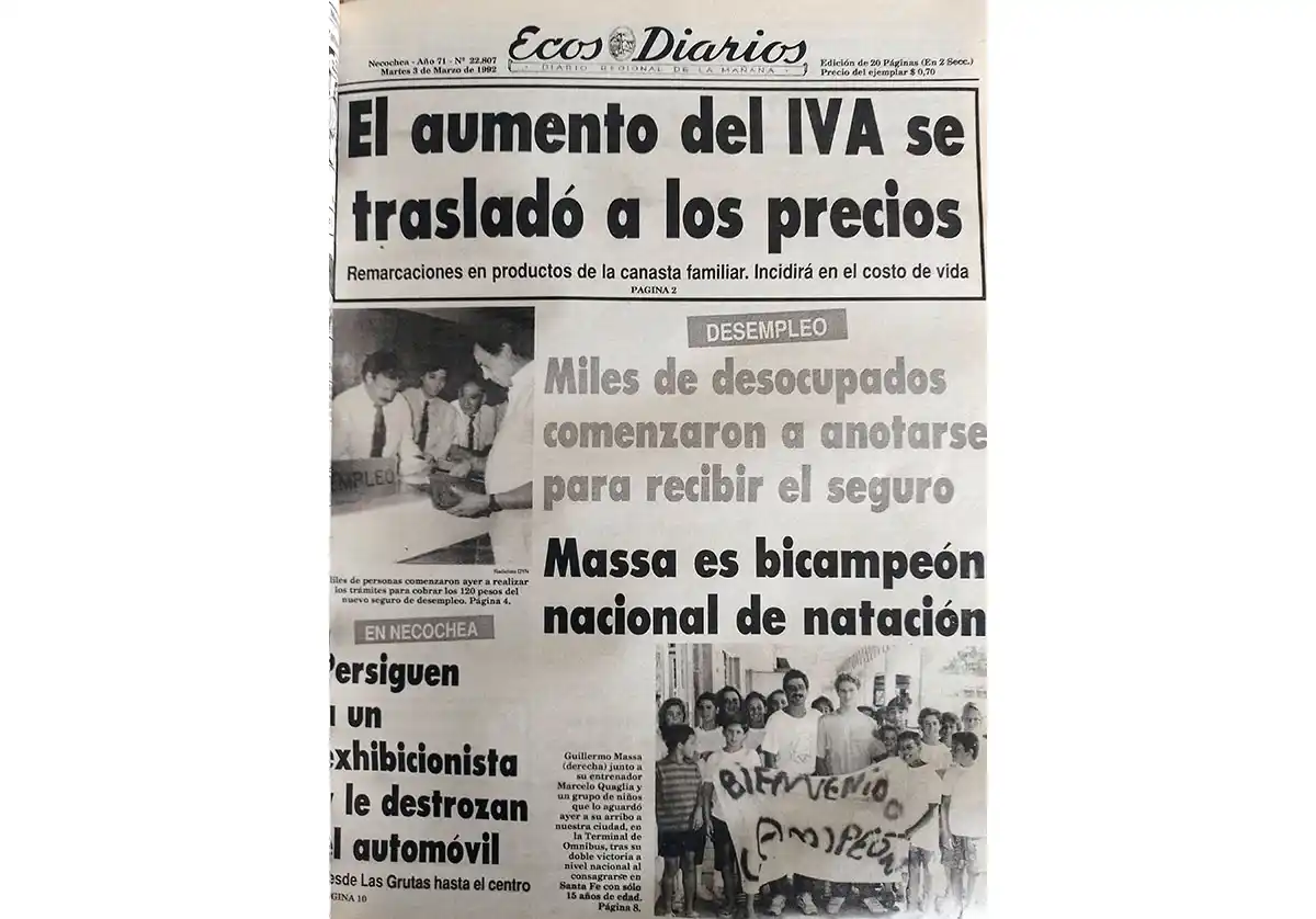 Martes 3 de marzo de 1992