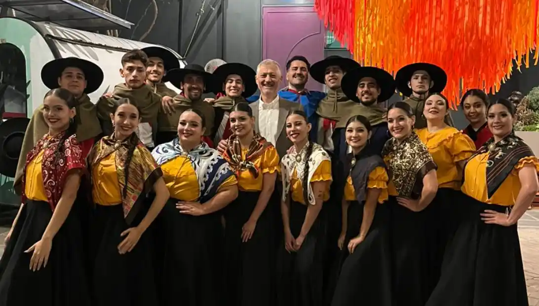 La delegación obtuvo muchos reconocimientos.