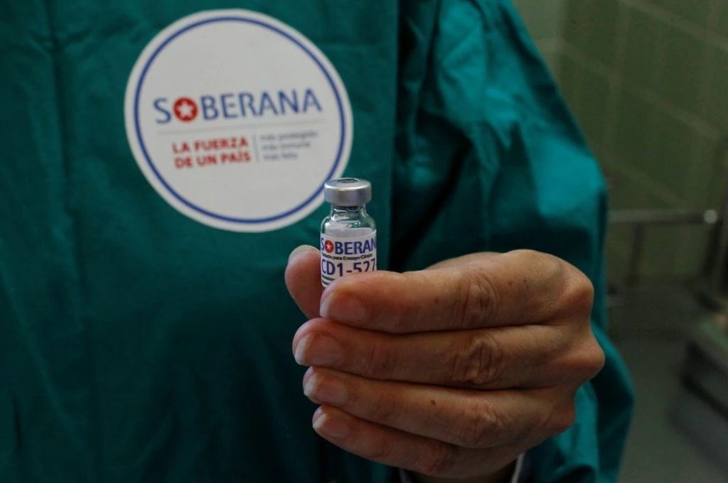 Cuba anunció que la vacuna Soberana 02 alcanzó un 62% de eficacia contra el COVID-19