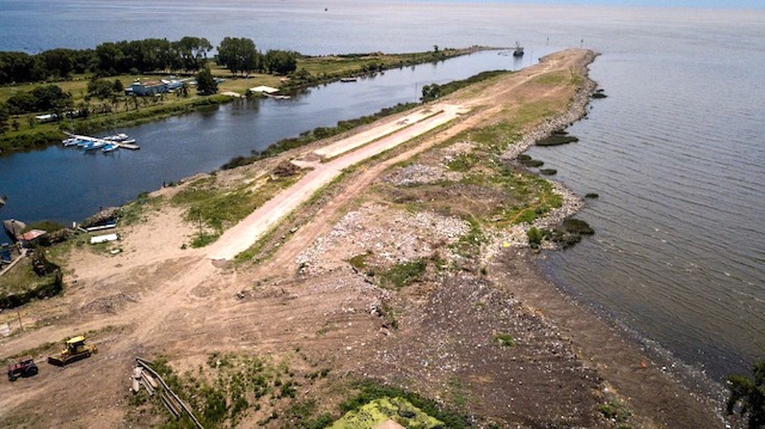 Quilmes: Comenzó la obra del nuevo Parque de La Ribera sobre el río