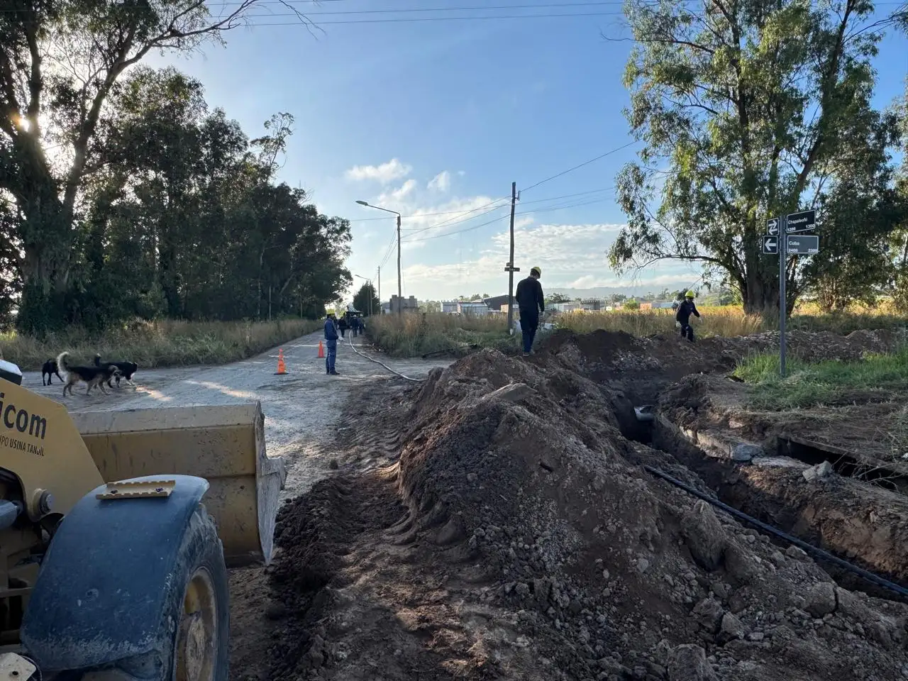 La Usina avanza con una obra clave para fortalecer el servicio eléctrico en una zona en expansión de la ciudad