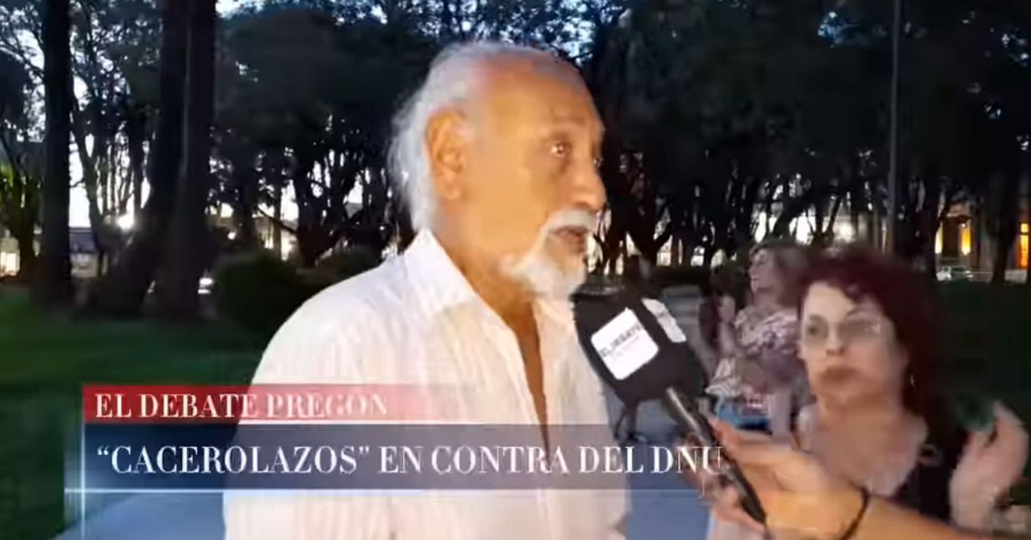 “CACEROLAZOS” CONTRA EL DNU PRESIDENCIAL