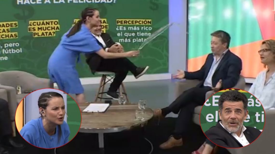 Increíble agresión en vivo en el programa de Julián Weich