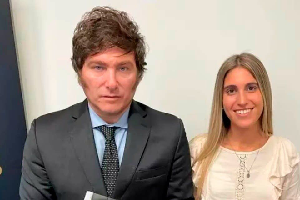 Geraldine Calvella y Milei