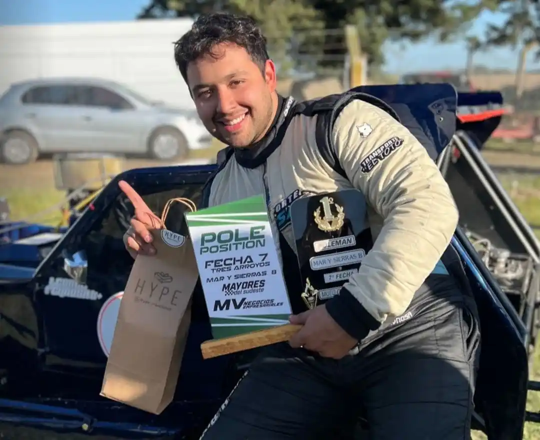 Leonel Reynosa fue el 1 en la clasificación del Mar y Sierras B