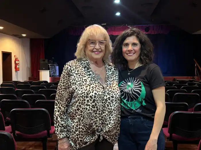 Pilar Vitale y Milagros Cabrera