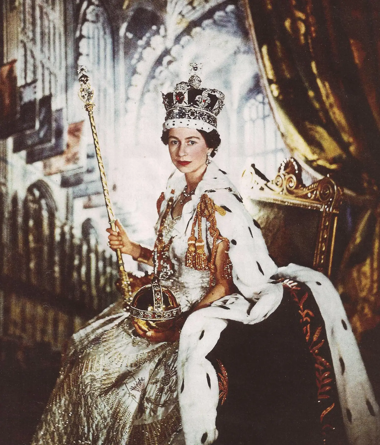 La reina Isabel II cumpió 65 años en el trono