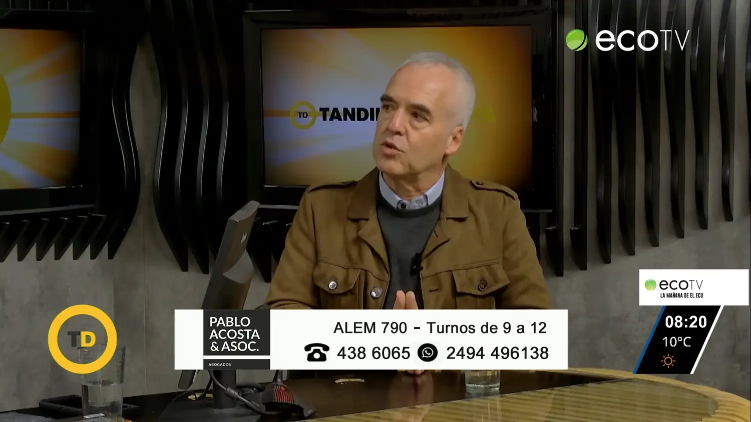 Abogado Pablo Acosta.