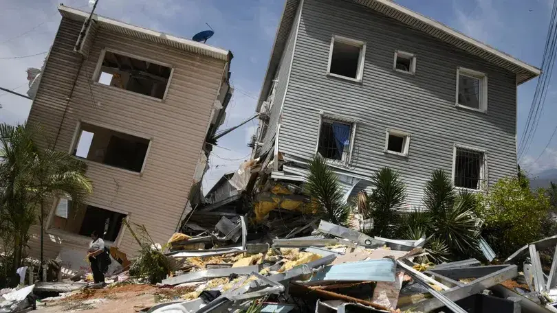 Edificios colapsados en Venezuela