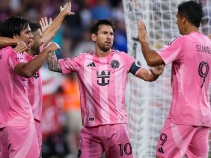 Inter Miami imparable: Messi brilló con un doblete en la goleada ante New York Red Bulls