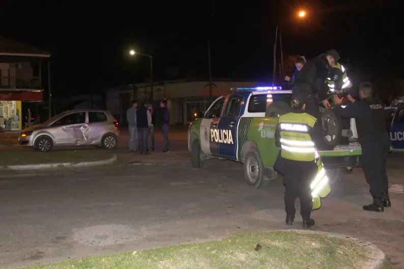 Un motociclista herido en accidente de tránsito