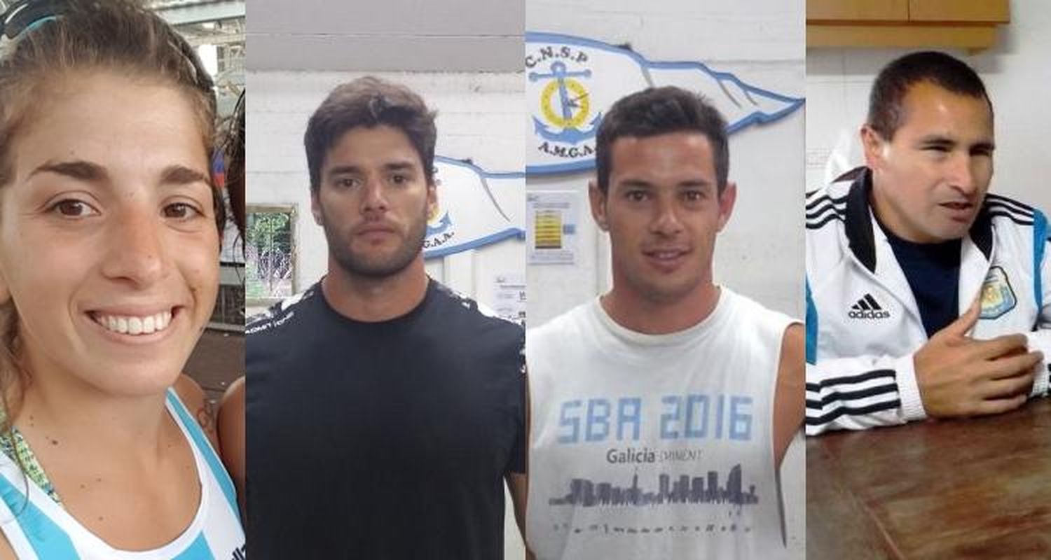 Los atletas sampedrinos becados por el Enard
