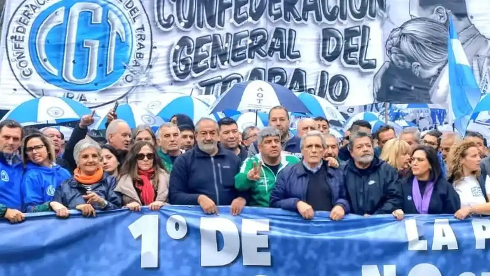 La CGT ratificó el paro del 9 de mayo y pidió que el Senado no apruebe la ley Bases