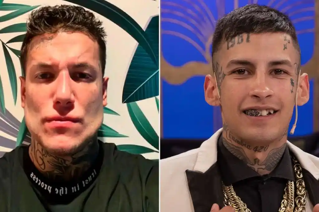 “Tu viejo te dejó de chico por cara de opa”: la respuesta de Alex Caniggia al posteo de L-Gante