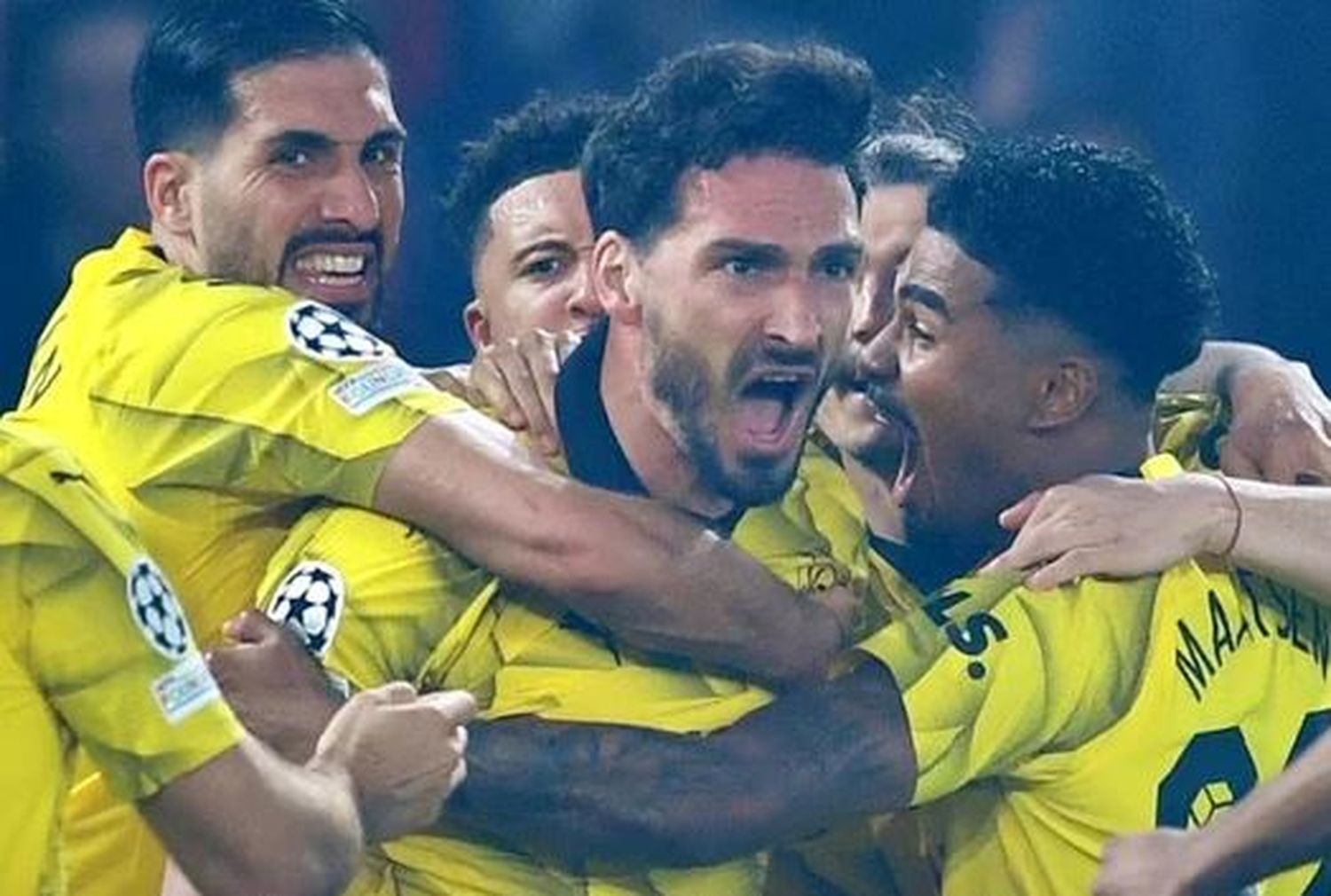 Borussia Dortmund venció al PSG y los franceses se quedaron de nuevo afuera del sueño de la Champions League