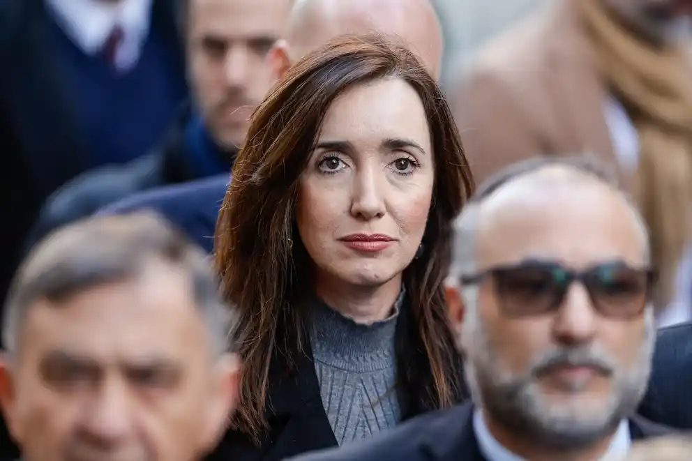 La vicepresidenta Victoria Villarruel (Foto: EFE/ Juan Ignacio Roncoroni)