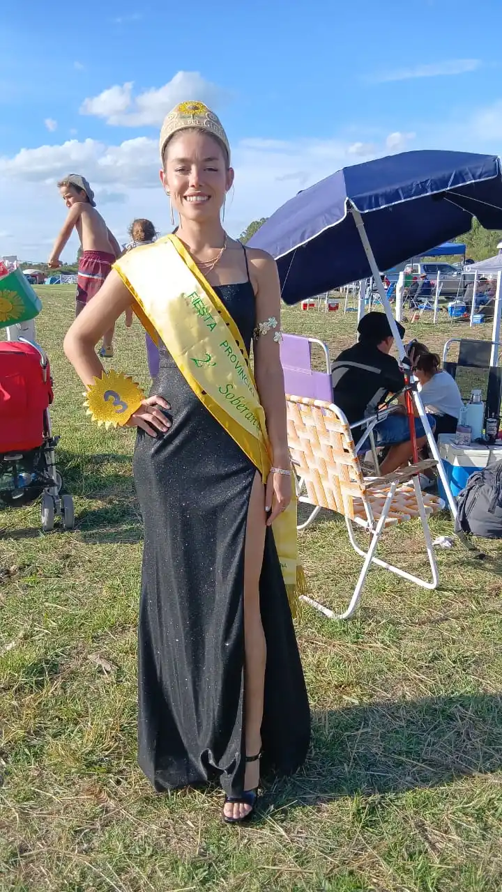Megan Bustos, de Tres Arroyos, fue nombrada segunda soberana