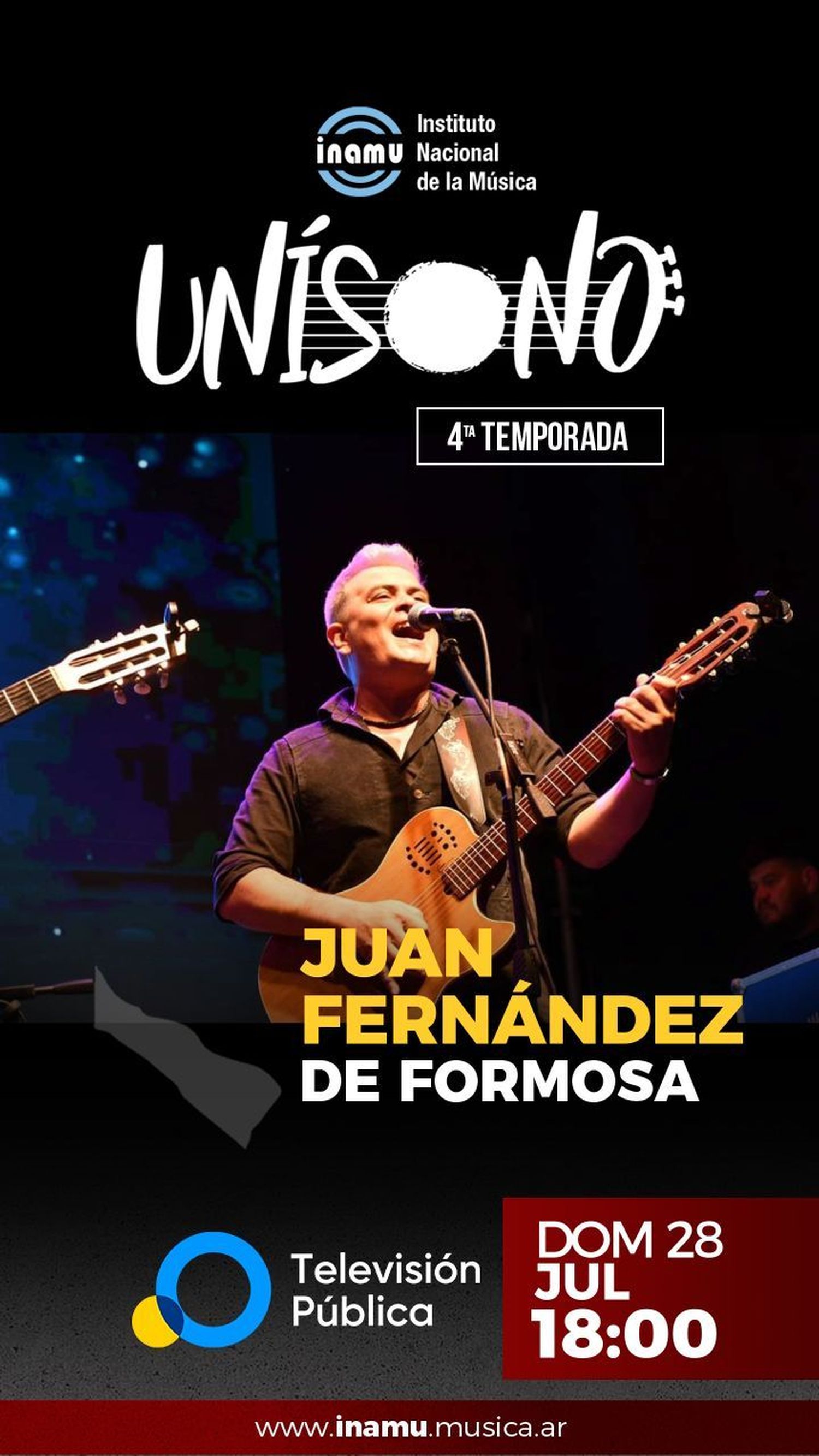 Juan Fernández, en Unísono TV