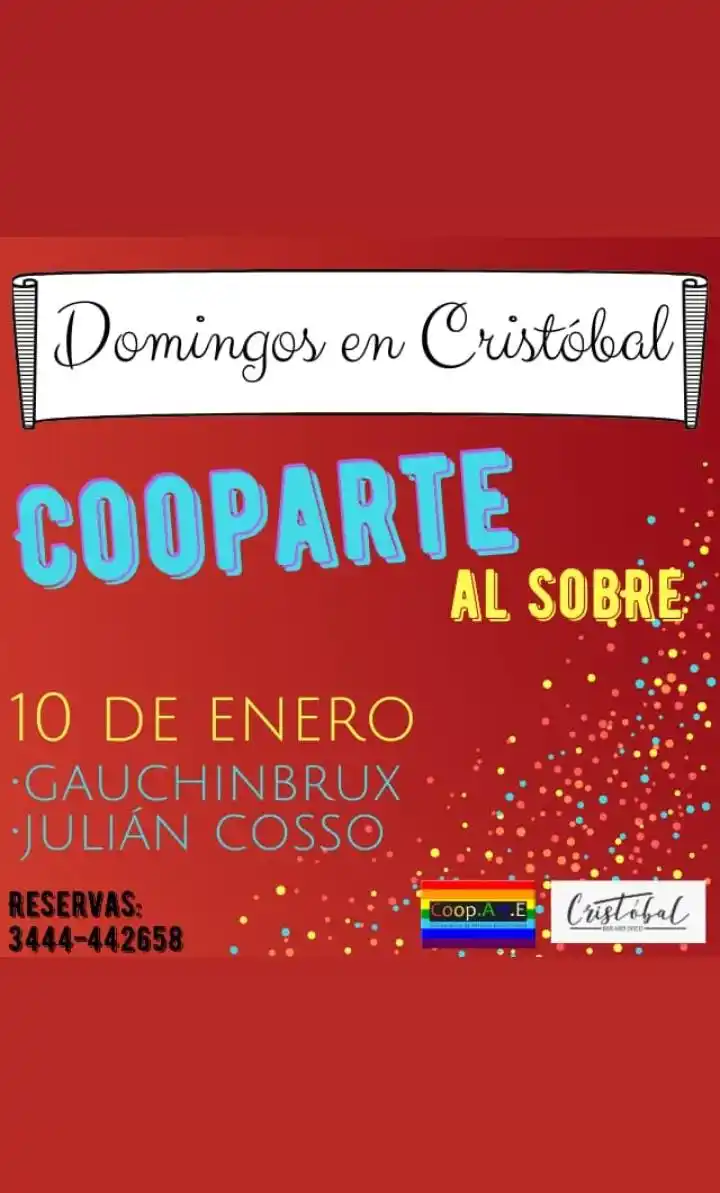 Coop.Art.E inaugura un ciclo de shows en Cristóbal