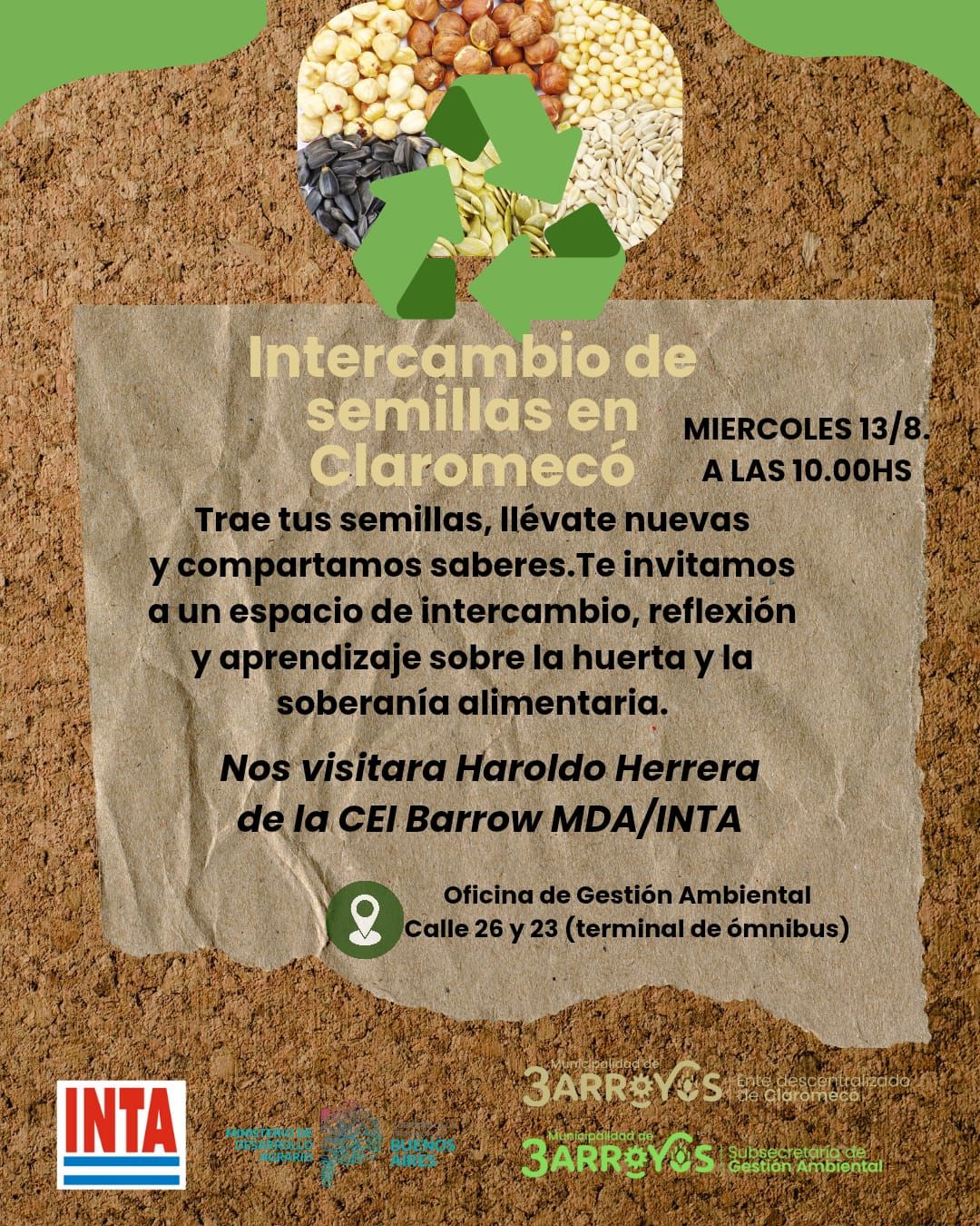 Intercambio de Semillas en Claromecó