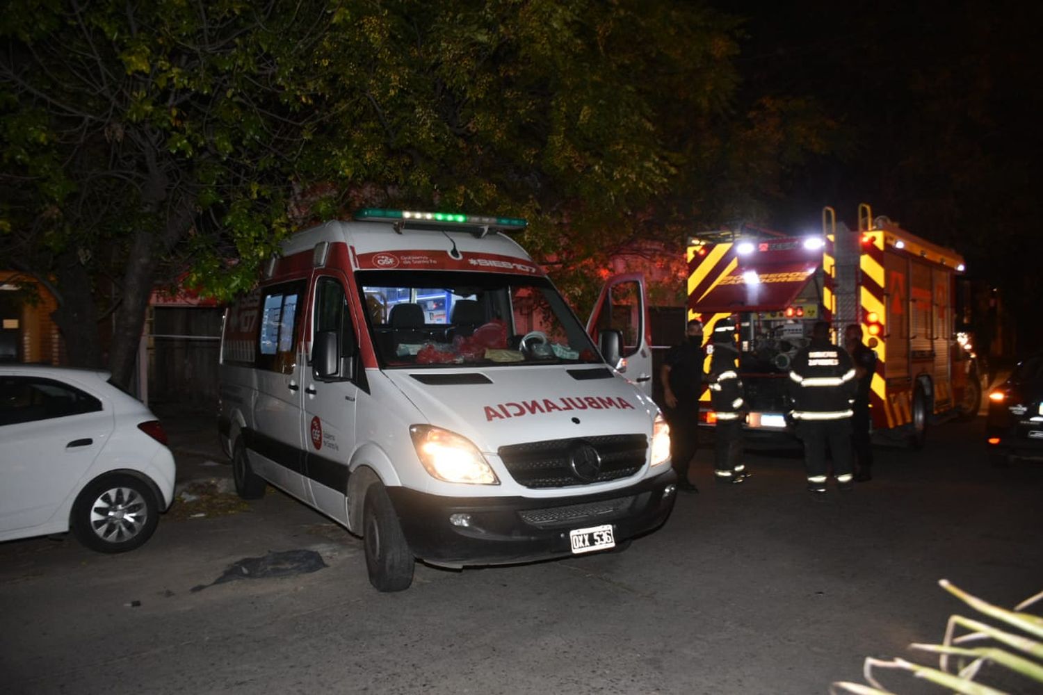 Falleció una persona tras el incendio de su vivienda