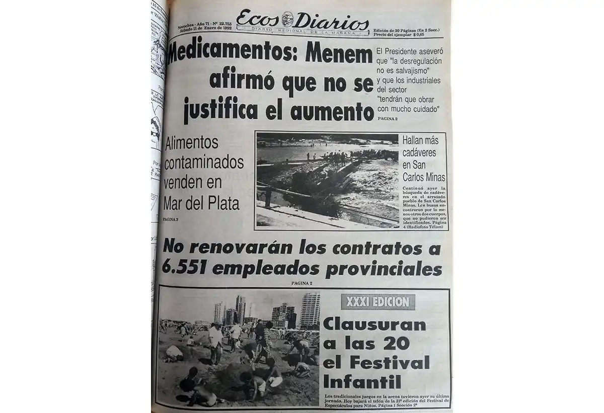 Sábado 11 de enero de 1992