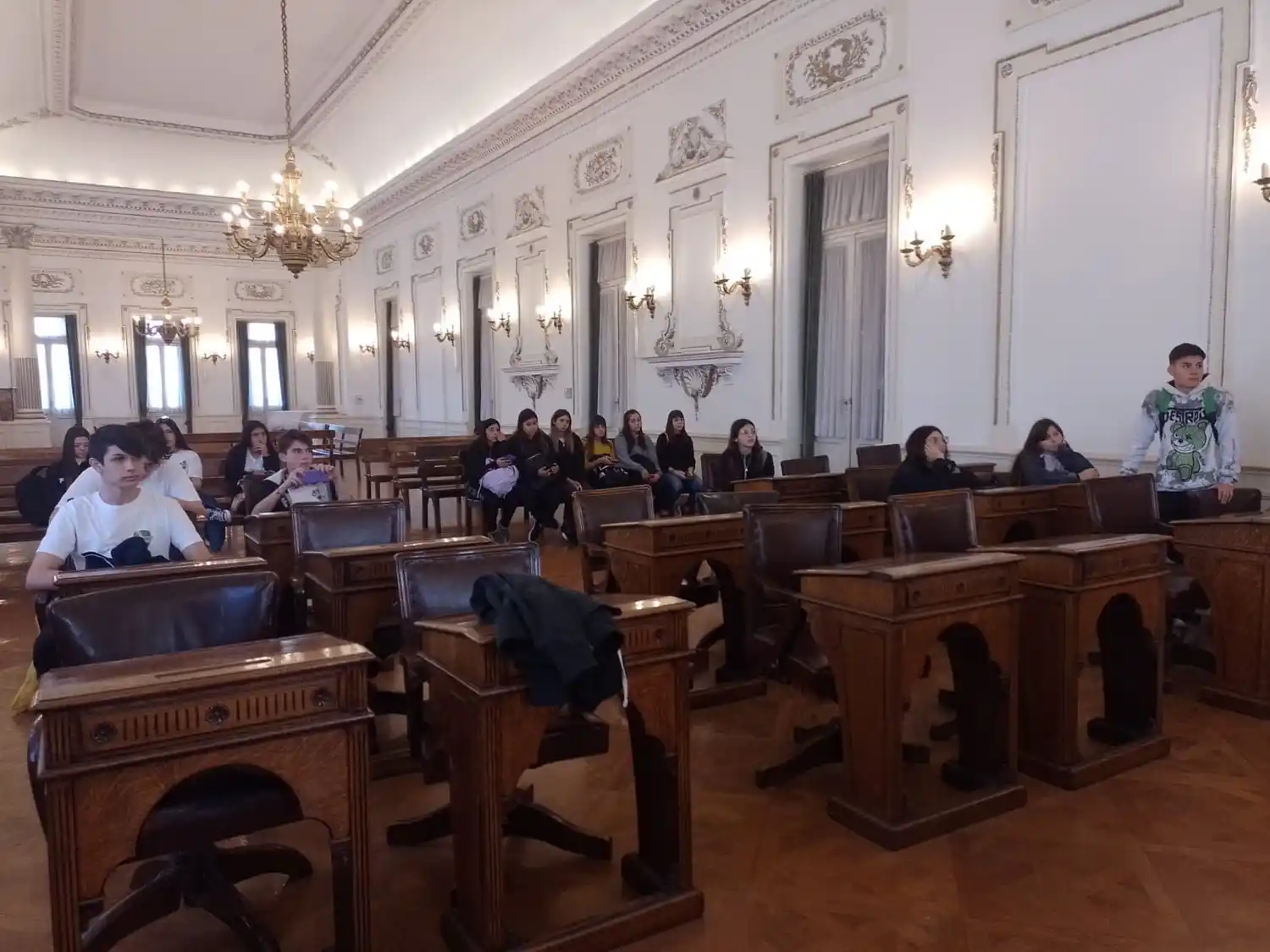 Alumnos de la Secundaria 9 visitaron el municipio