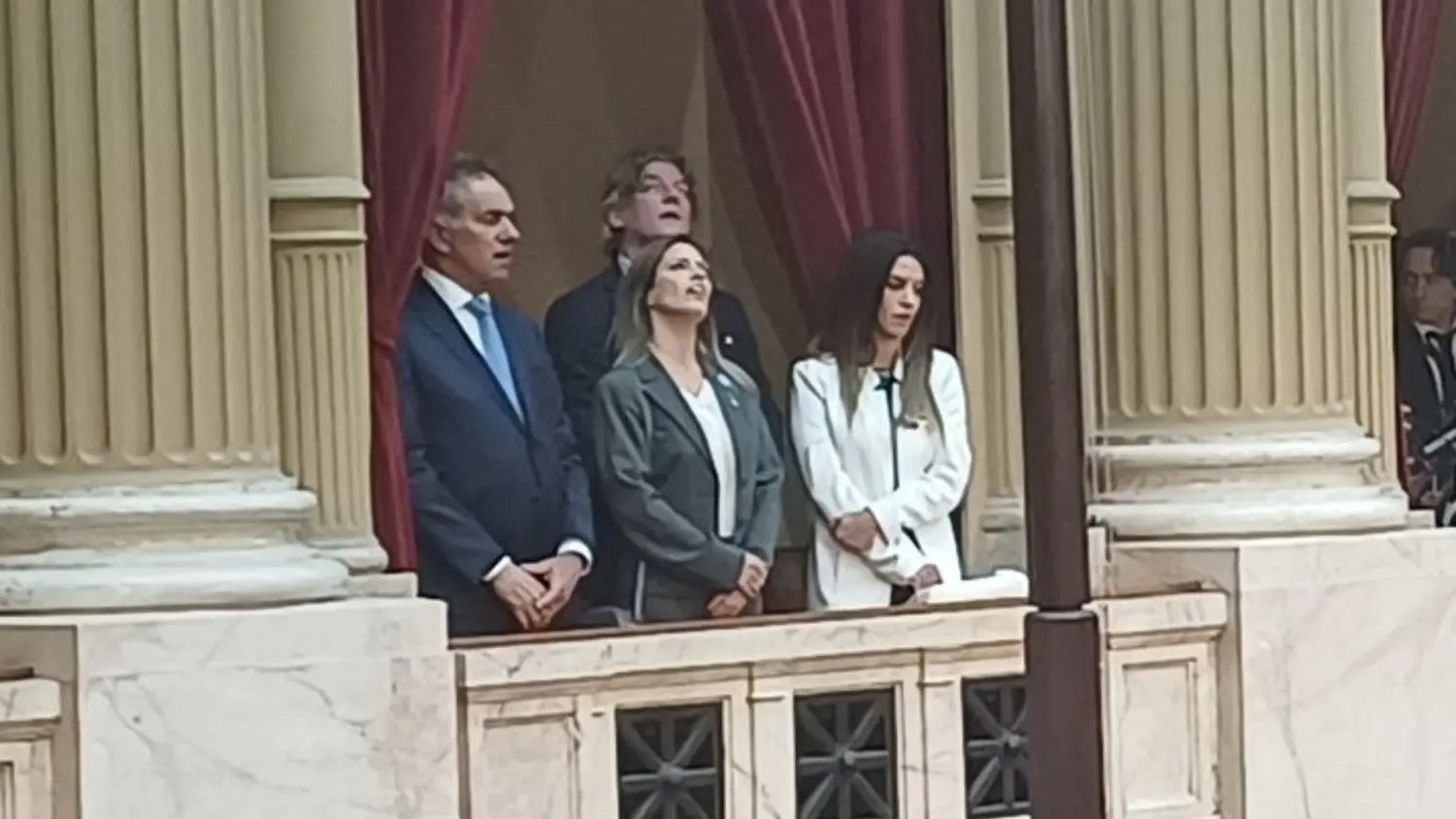 A Scioli le ofrecieron el palco que habitualmente utiliza la prensa en el Congreso.