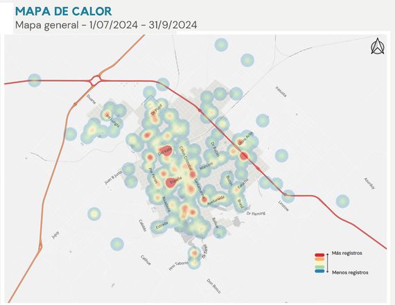 En el tercer trimestre se registraron 248 incidentes de tránsito