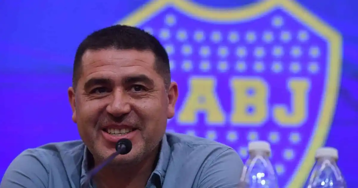Juan Román Riquelme, presidente de Boca.