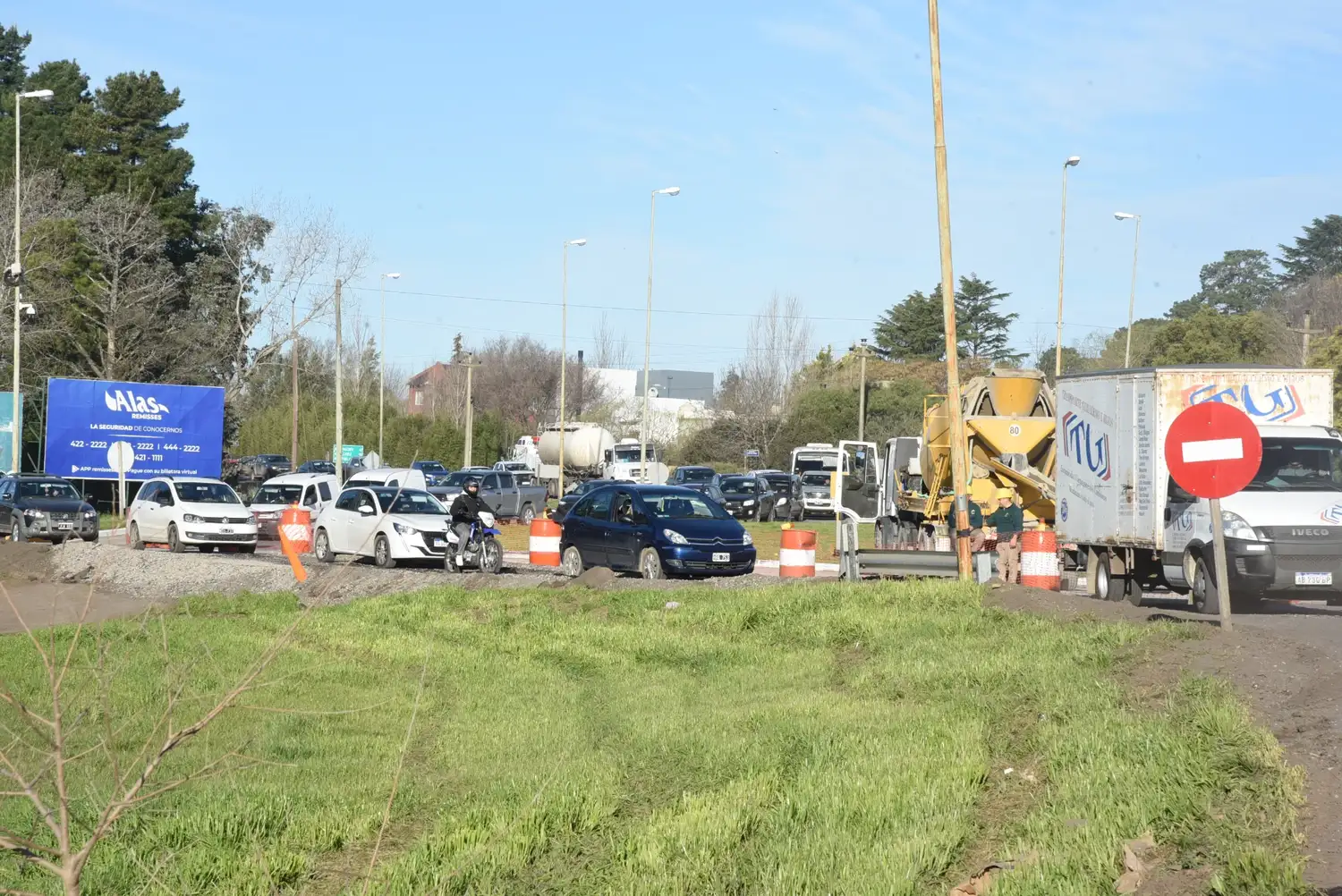 Obras en ruta 226 y rotonda de Reforma Universitaria - 12