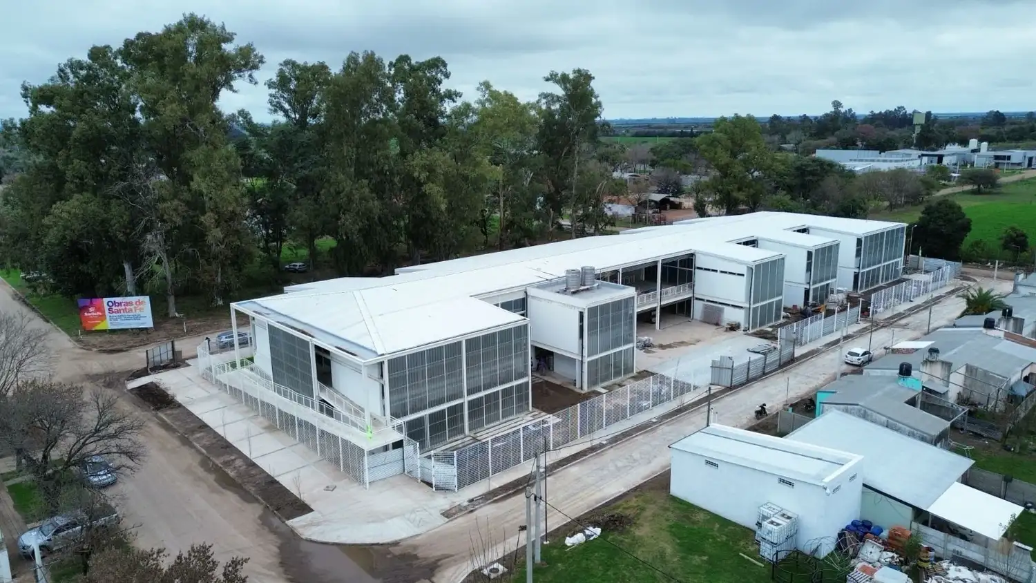 Provincia avanza en la etapa final del nuevo edificio de la Escuela Técnica de Humberto Primo