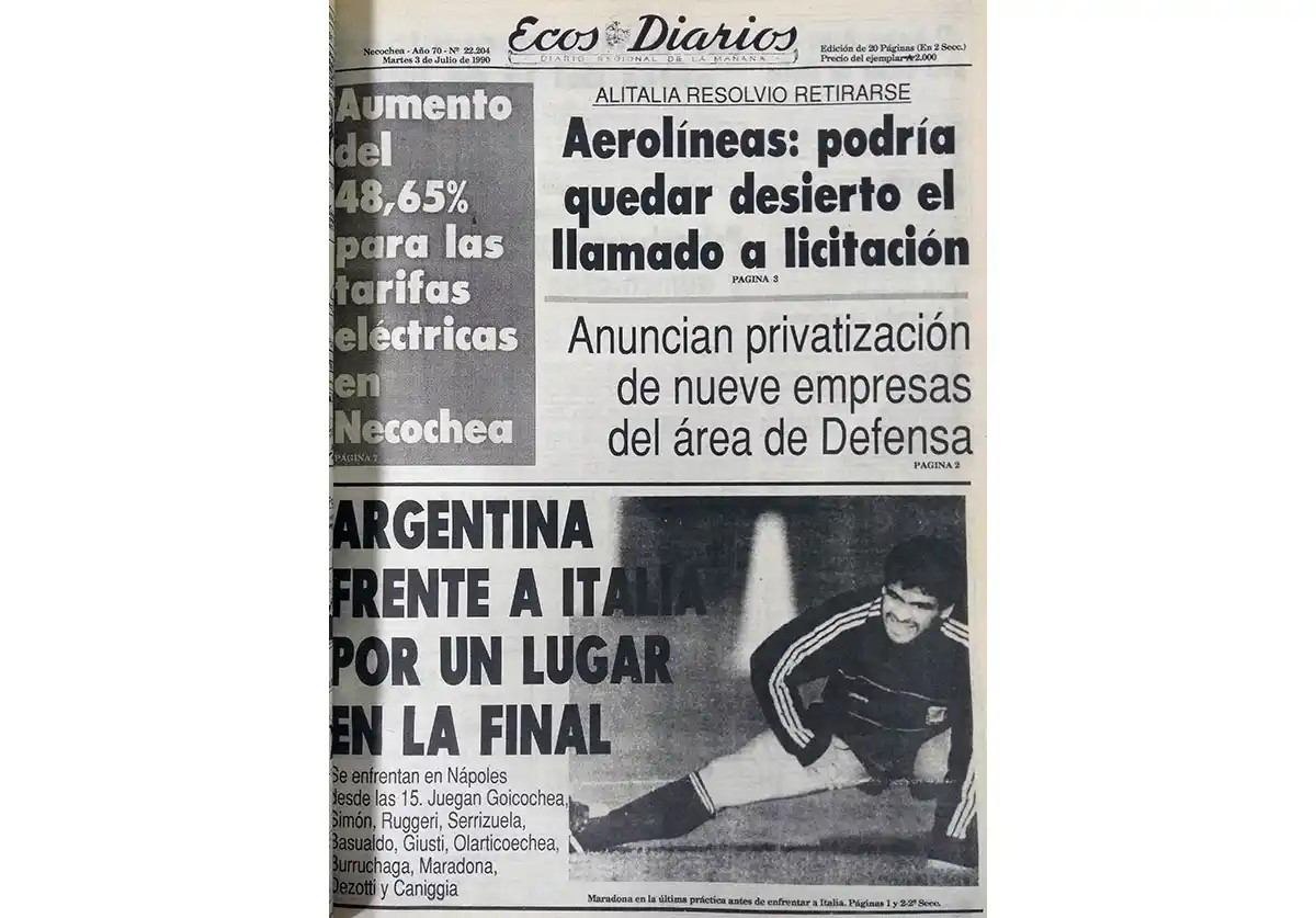 Martes 3 de julio de 1990