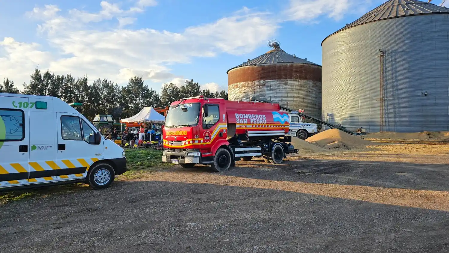 Bomberos halló el cuerpo y la familia fue informada. Foto: Prensa Bomberos / San Pedro Informa.