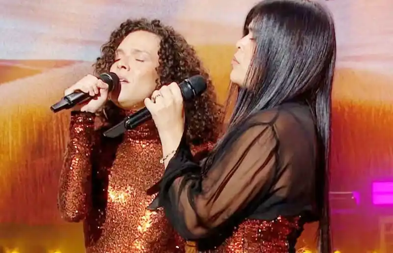 Santiago y Luz brillaron en la TV