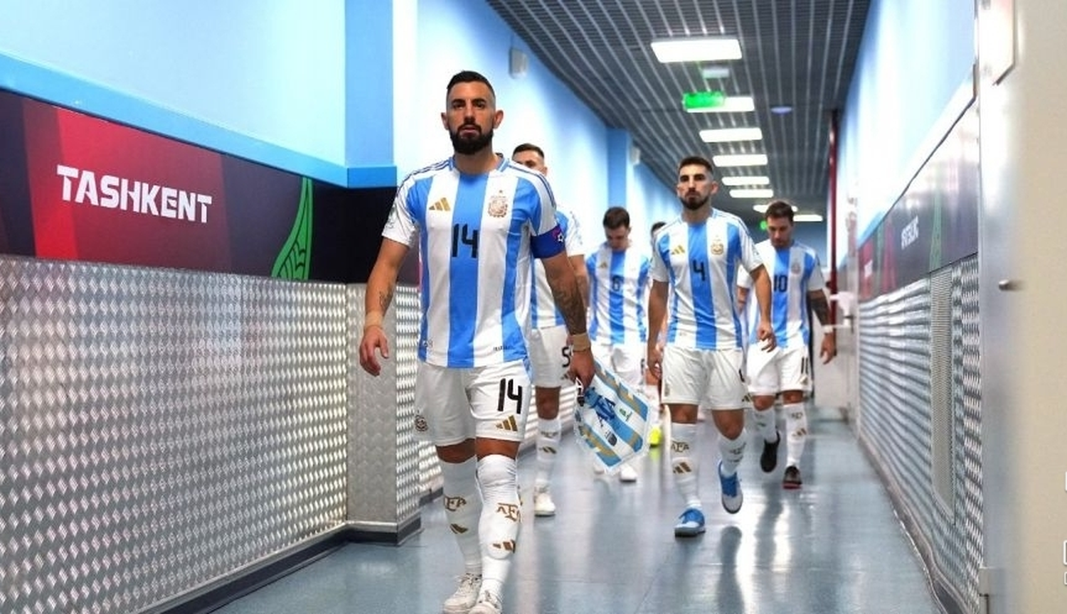 El capitán Taborda es uno de los cincos del actual plantel que fueron campeones mundiales en Colombia 2016.