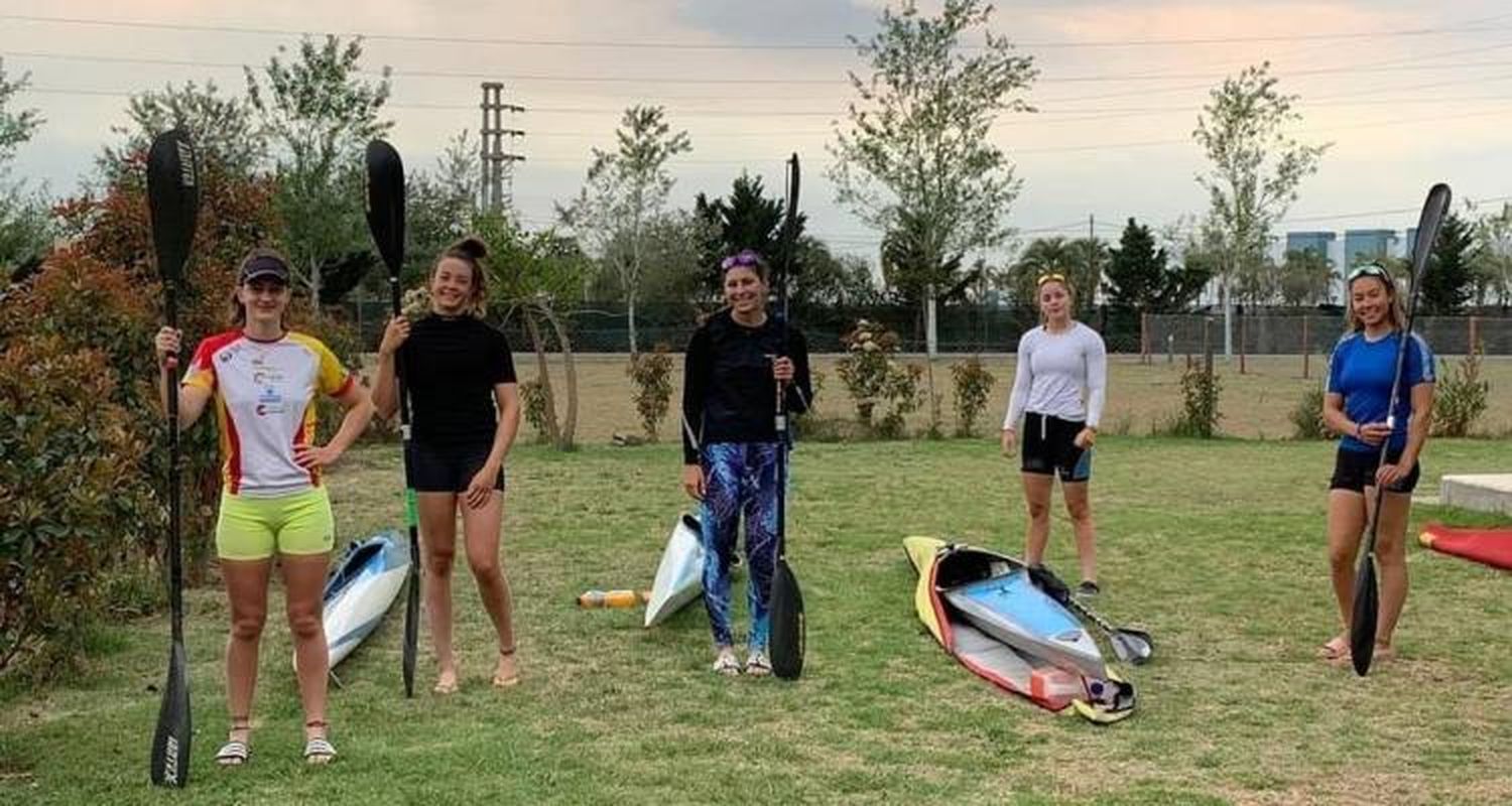 Rebeca D’Estéfano concentra con la Selección Argentina en Puerto Roldán