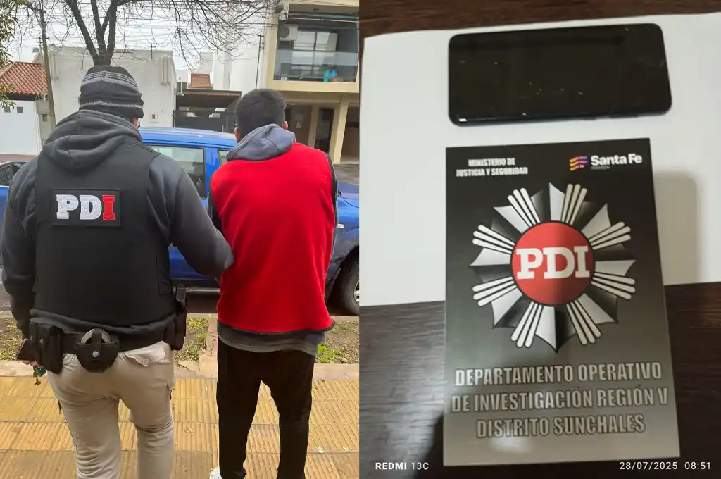 secuestro celular pdi sunchales - 2