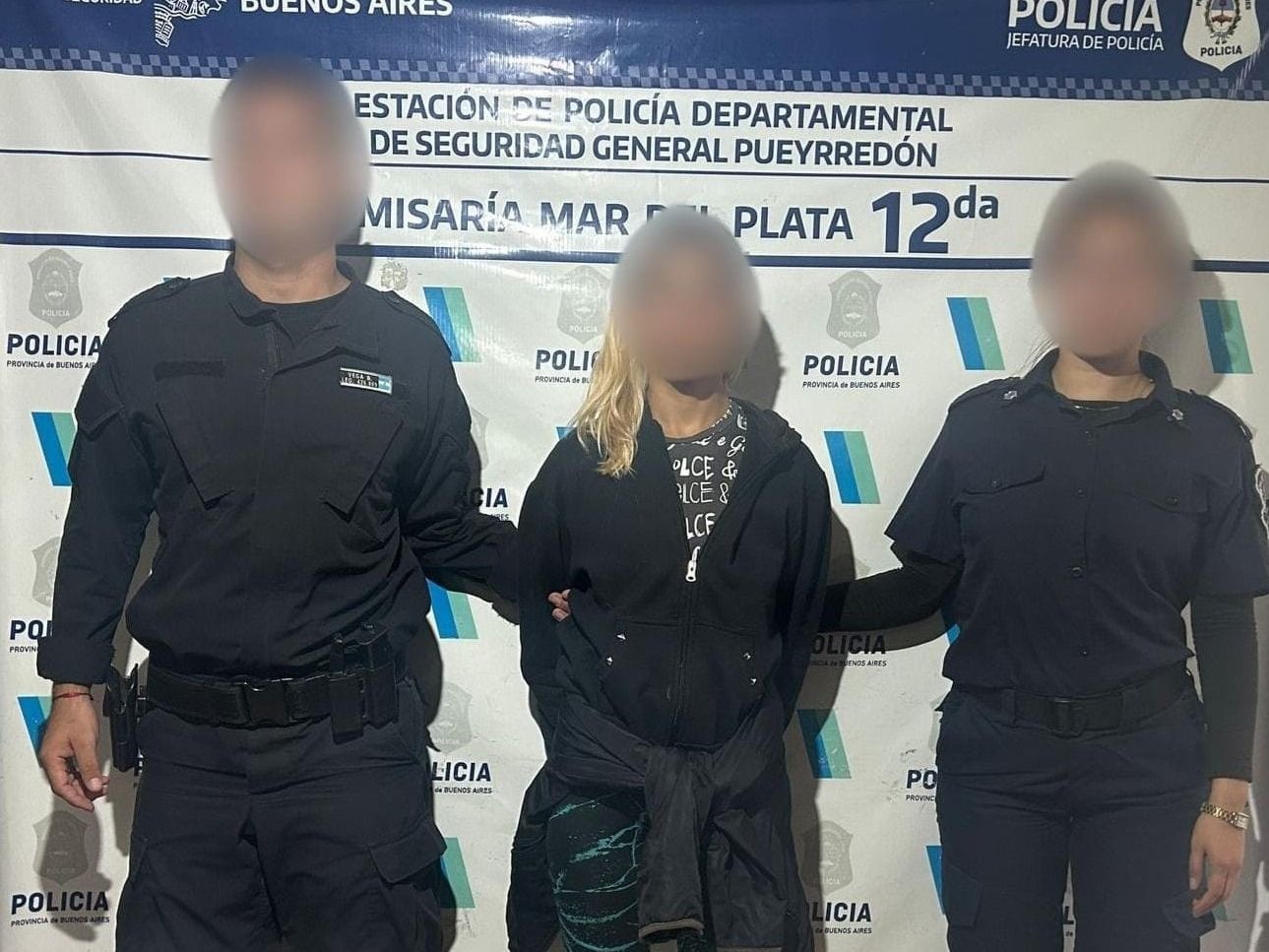 La mujer ingresó a la casa de su ex forzando el pasador de la puerta de acceso.