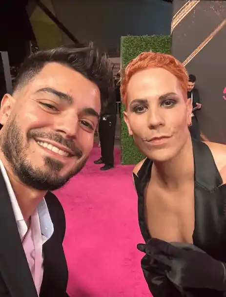 Luis Medina y Christian Chávez de RBD. Foto suministrada