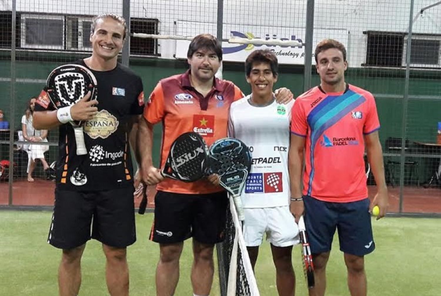 Pádel: Gutiérrez y Quiles se quedaron con una exhibición de lujo