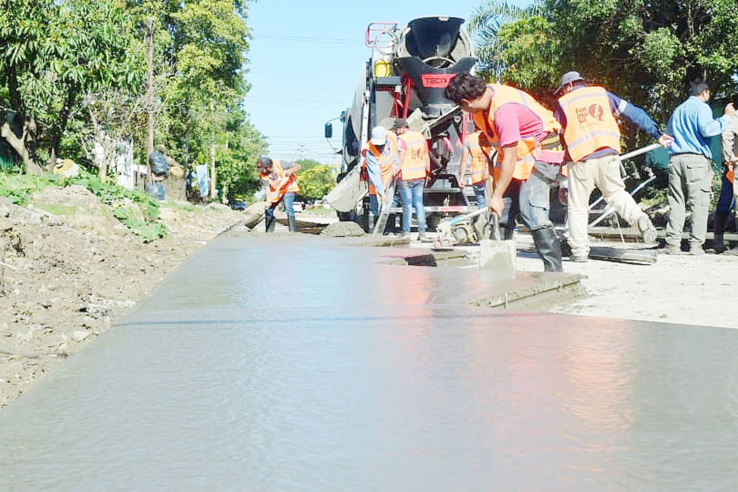 El Municipio avanza con la ejecución de varias obras para mejorar la infraestructura urbana