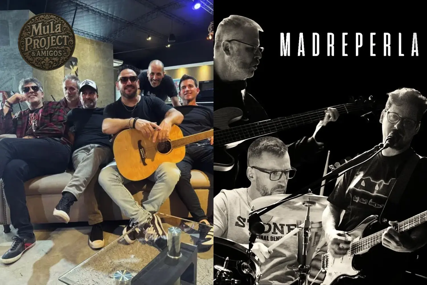 Madreperla y Mula Project, este sábado en Tres Paredes.